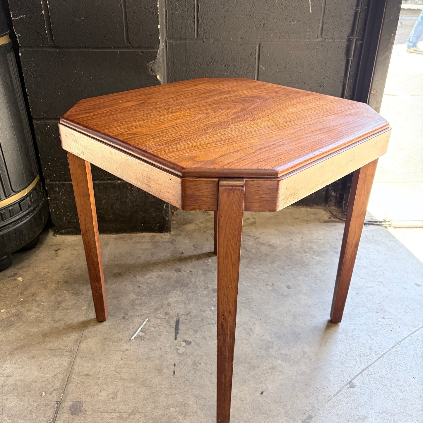 Art Deco Antique Oak Side Table