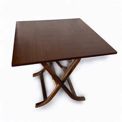 Mid Century Meredew Walnut Folding Table