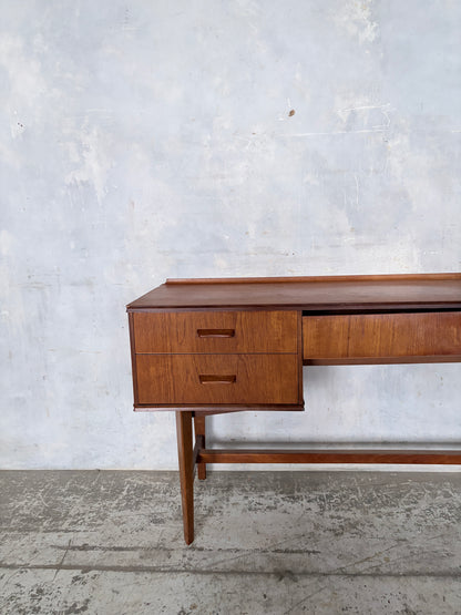 Mid Century Gimson & Slater Teak Desk / Dressing Table