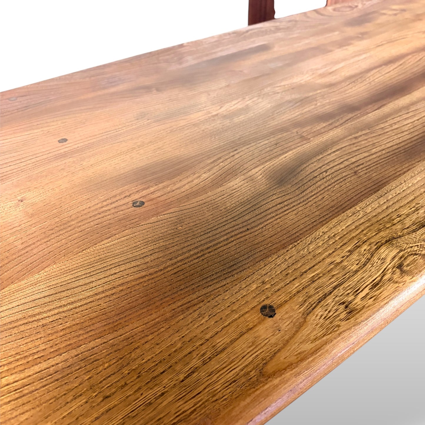 Ercol Refectory Plank Top Dining Table – Blonde Elm & Beech