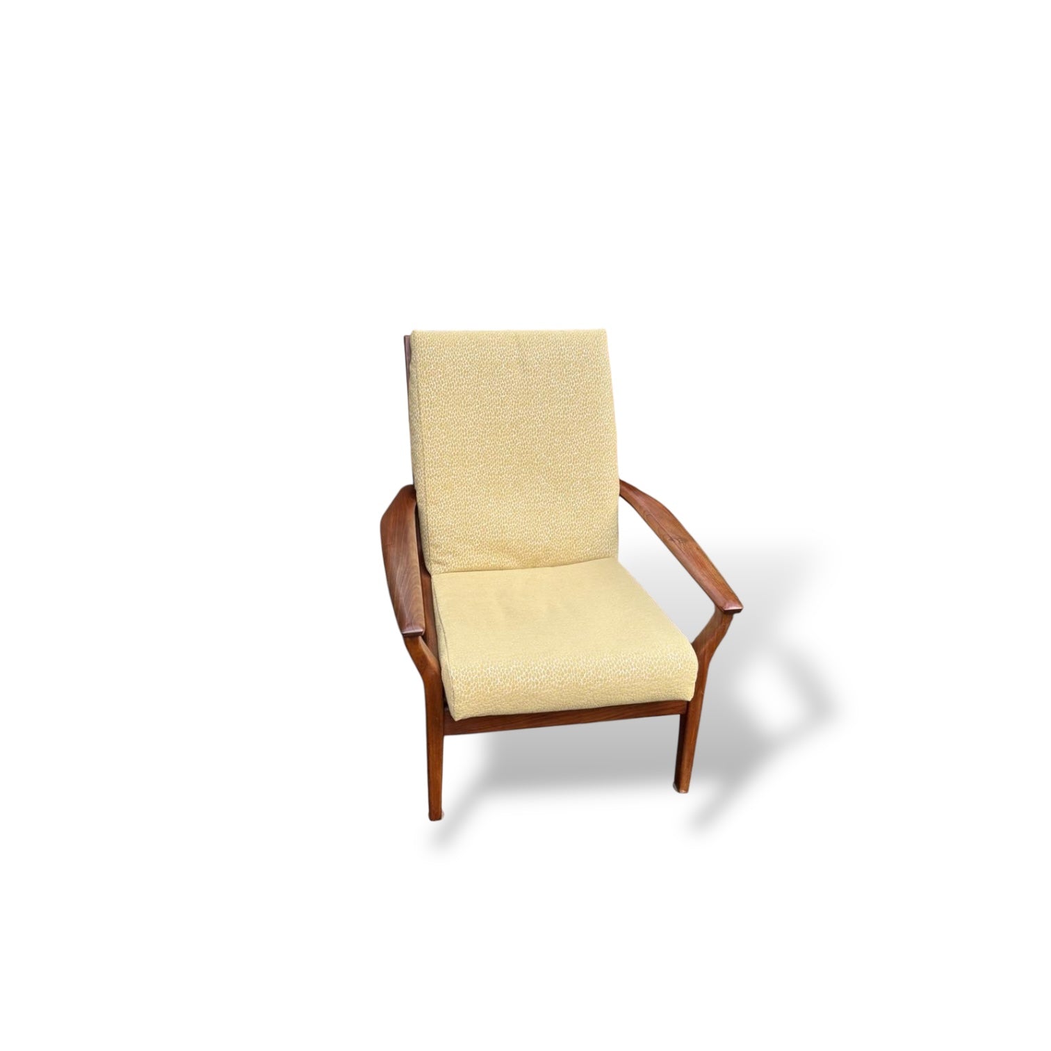 Vintage Cintique Teak Armchair – Mid-Century Lounge Chair — view 3