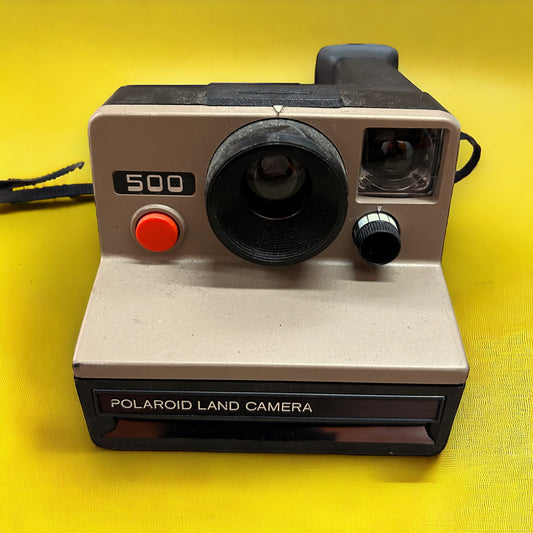 Vintage 1970s Polaroid 500 Land Camera