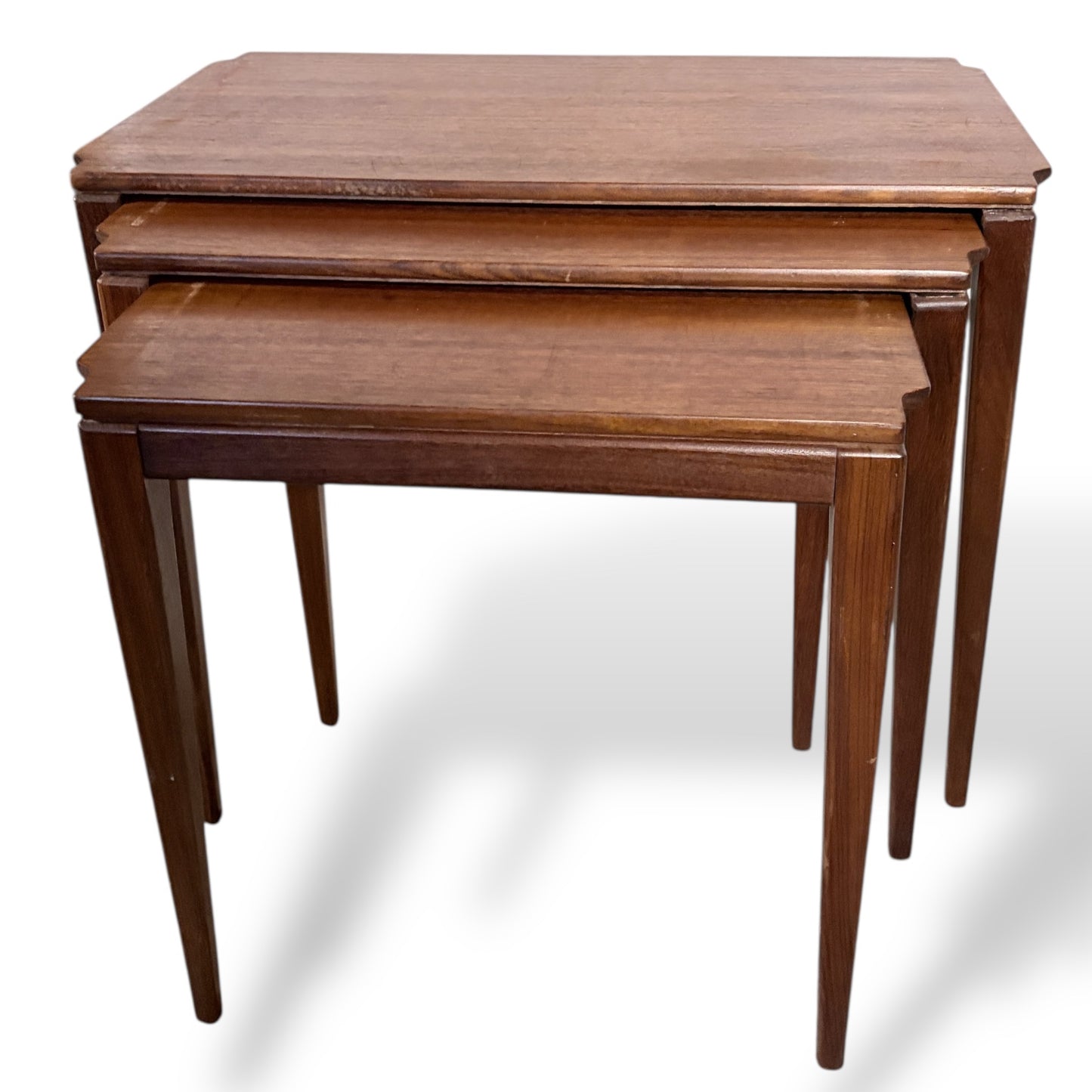 Mid-Century Teak Nest of 3 Tables by Richard Hornby