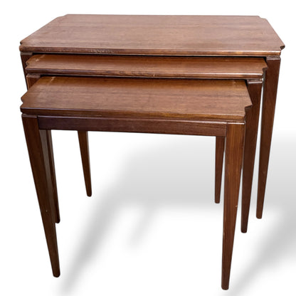 Mid-Century Teak Nest of 3 Tables by Richard Hornby
