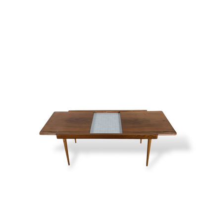 Remploy Walnut & Formica Extending Coffee Table – Mid Century Design — view 5