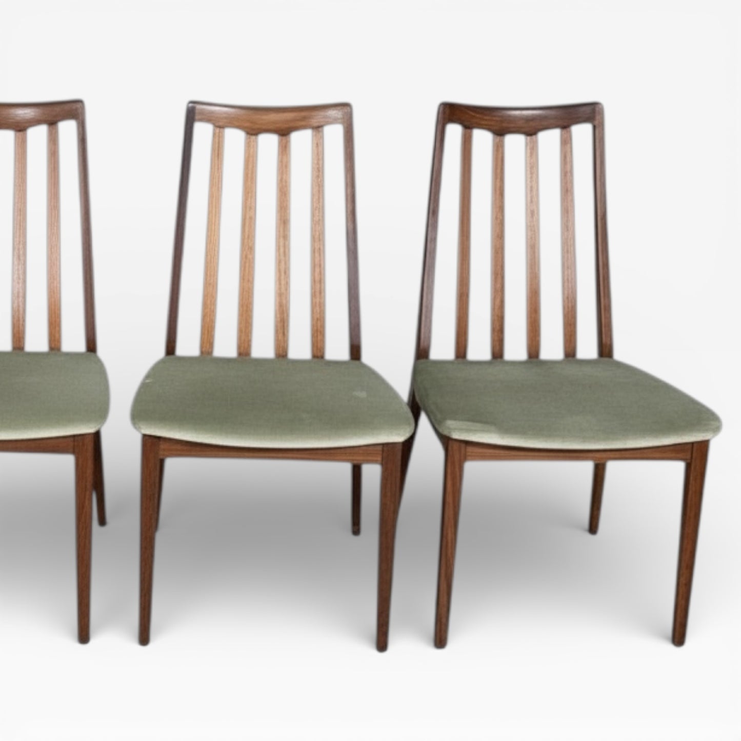 Mid Century Teak Chairs – Set of 4 G Plan Leslie Dandy Vintage Dining Seats