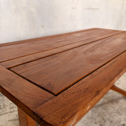 Art Deco Tiger Oak Coffee Table Attributed to Heals