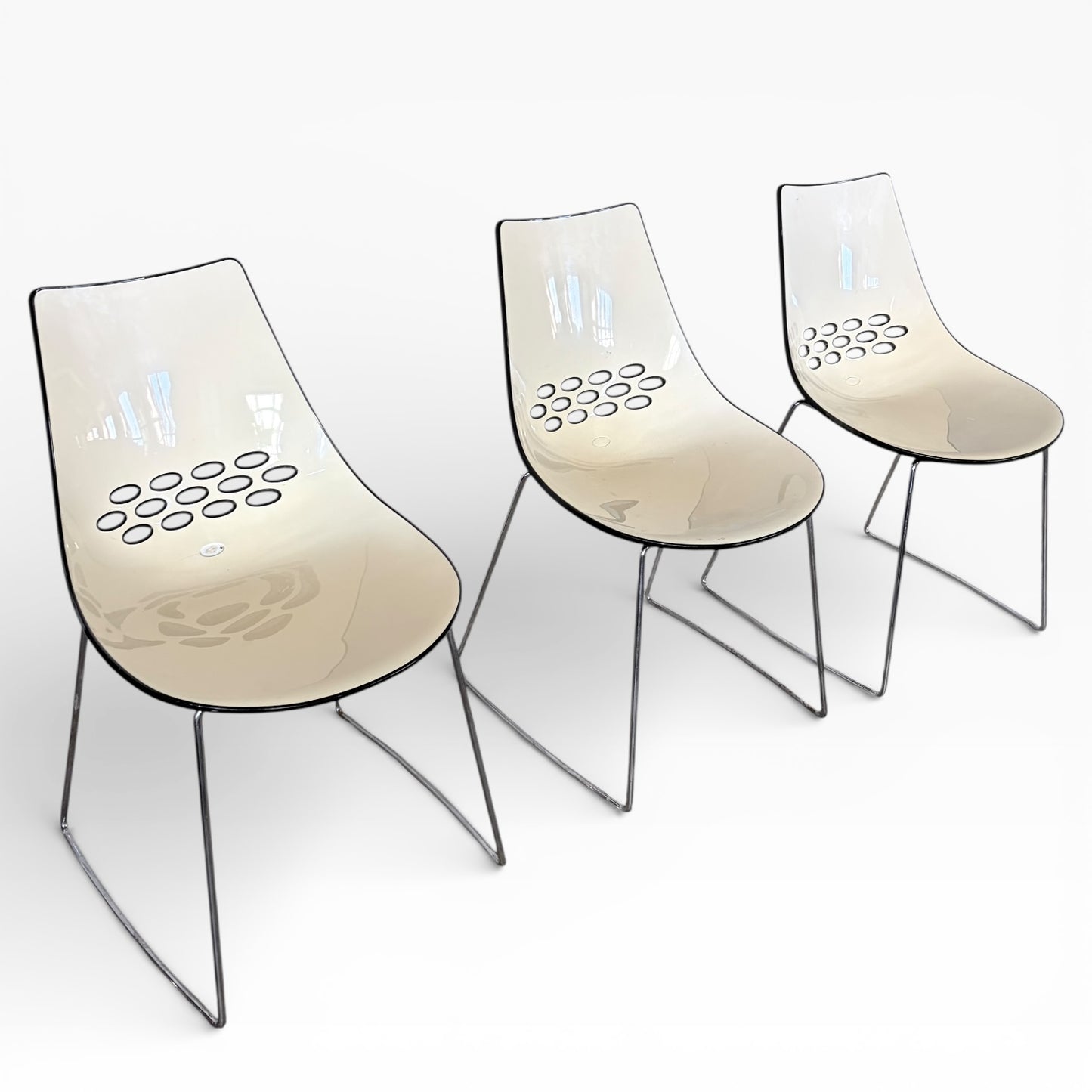 Italian Calligaris ‘Jam’ Dining Chairs – Set of Four