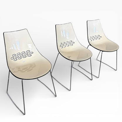 Italian Calligaris ‘Jam’ Dining Chairs – Set of Four