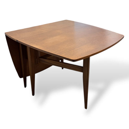 Mid-Century Teak Drop Leaf Dining Table by Elliott’s of Newbury | Vintage British Extendable Table