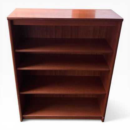 Mid-Century Danish Teak Compact Bookcase