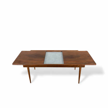 Remploy Walnut & Formica Extending Coffee Table – Mid Century Design — view 2