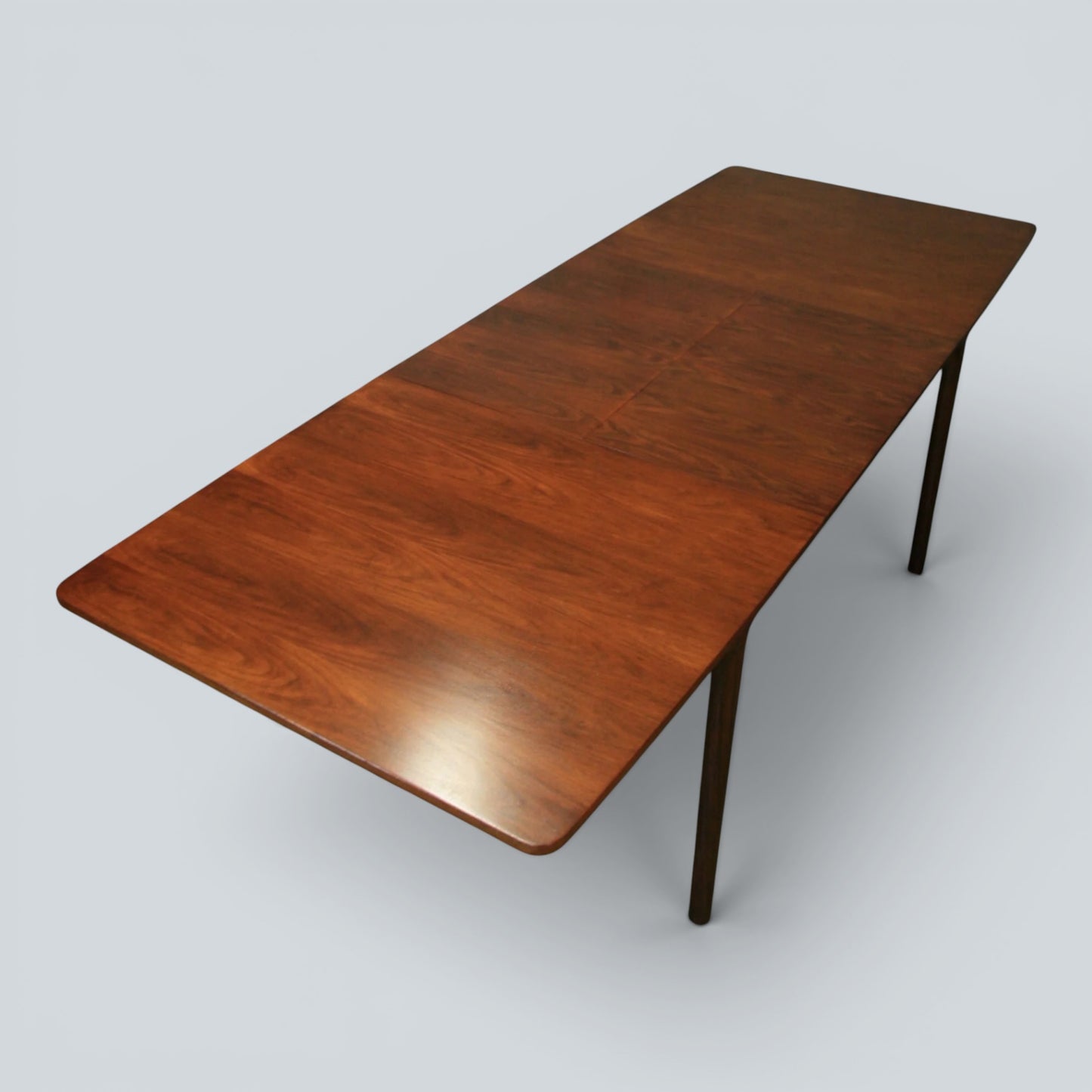 Mid Century McIntosh Rosewood Double Extending Dining Table