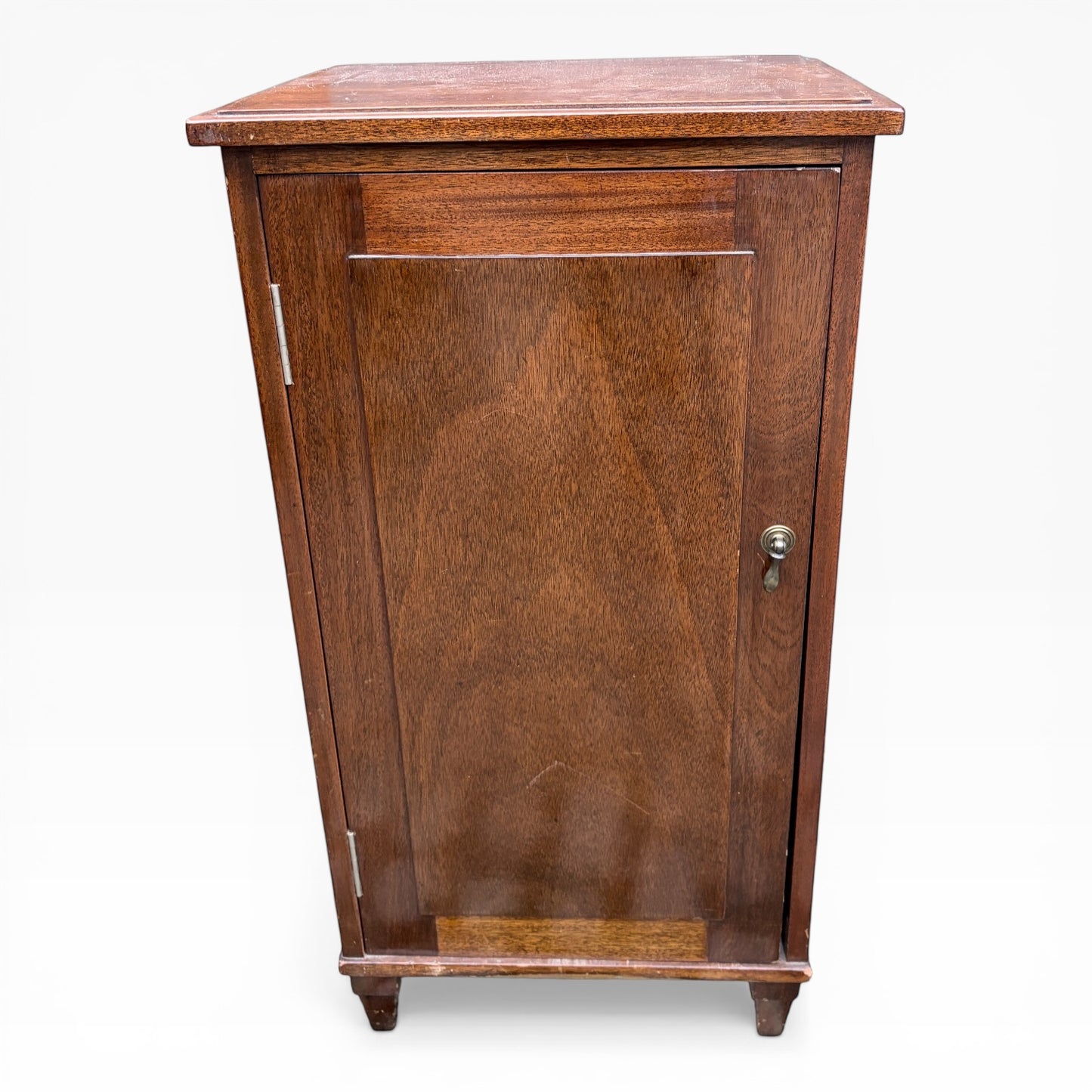 Arts & Crafts Oak Record Cabinet