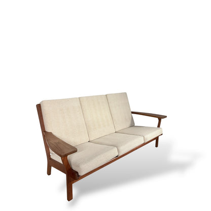 Three-Seater Sofa by Hans Wegner – Danish Mid-Century Vintage Teak