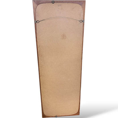 Danish Teak Wall Mirror – Mid Century Modern Vintage 1960s Scandinavian Design