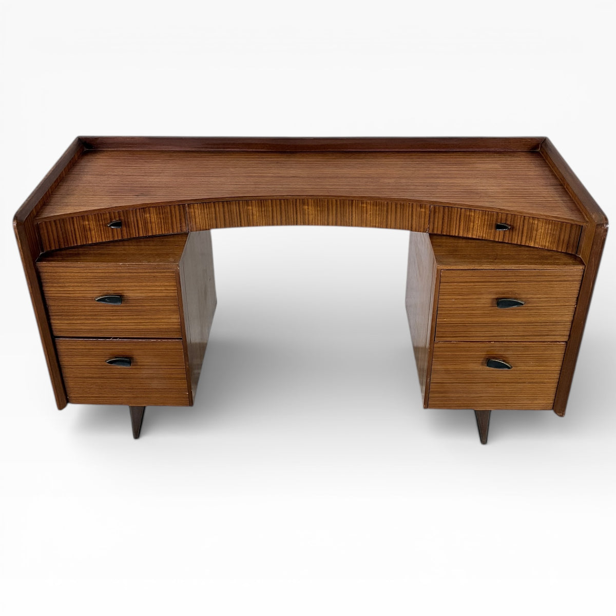 Mid-Century Lebus Walnut Writing Desk