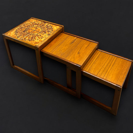 Mid Century Danish Nest of Tables