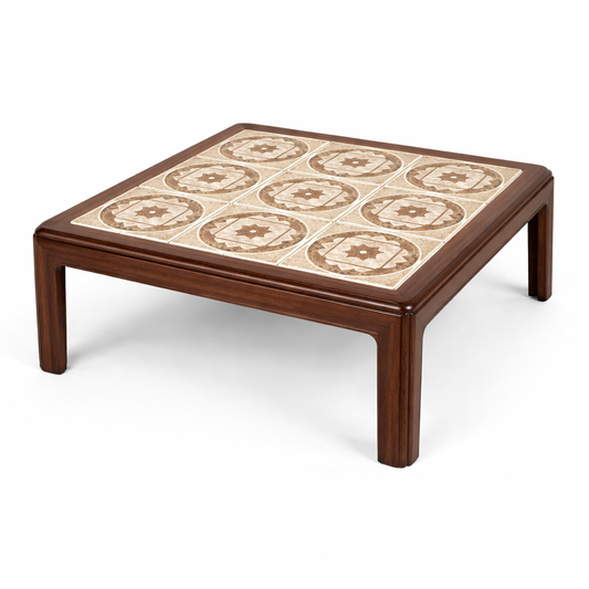Mid Century Teak G Plan Tiled Coffee Table
