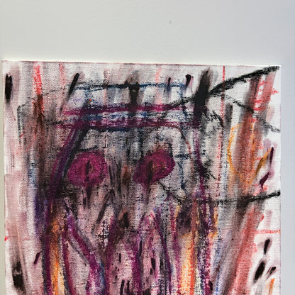 Original Abstract Expressionist Painting on Canvas | Vibrant Contemporary Artwork