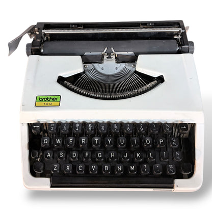 Mid Century Brother 700 Portable Typewriter