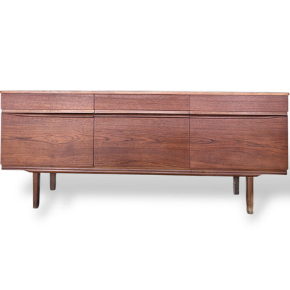 Mid Century Stonehill Teak Sideboard / Long Lowboard Cabinet