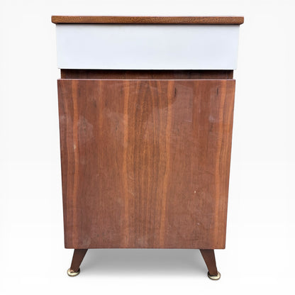 Mid Century Meredew Two-Tone Bedside Cabinet