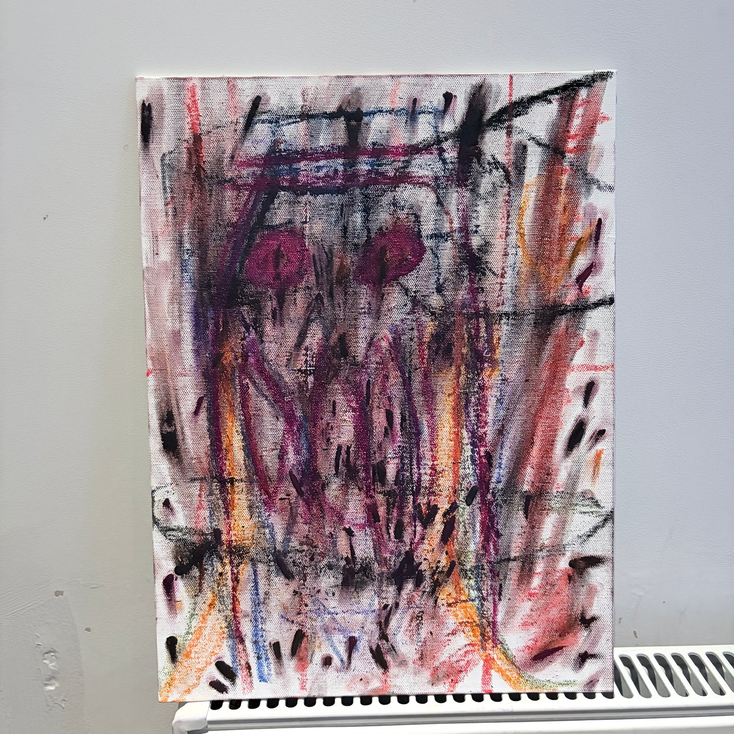 Original Abstract Expressionist Painting on Canvas | Vibrant Contemporary Artwork