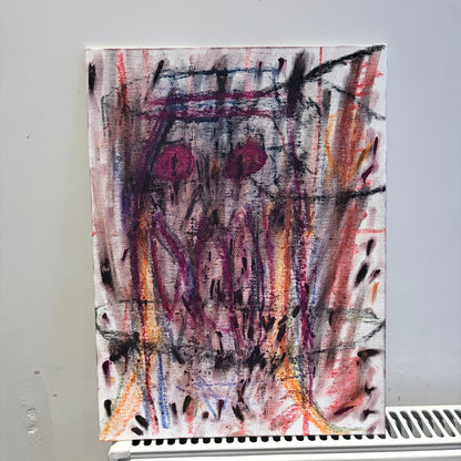Original Abstract Expressionist Painting on Canvas | Vibrant Contemporary Artwork