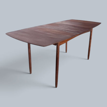 Mid Century Vanson Teak Extending Dining Table by Peter Hayward
