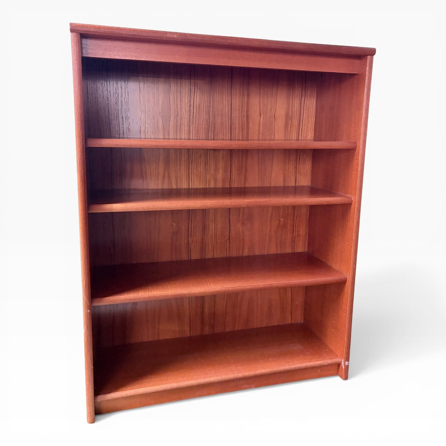 Mid-Century Danish Teak Compact Bookcase