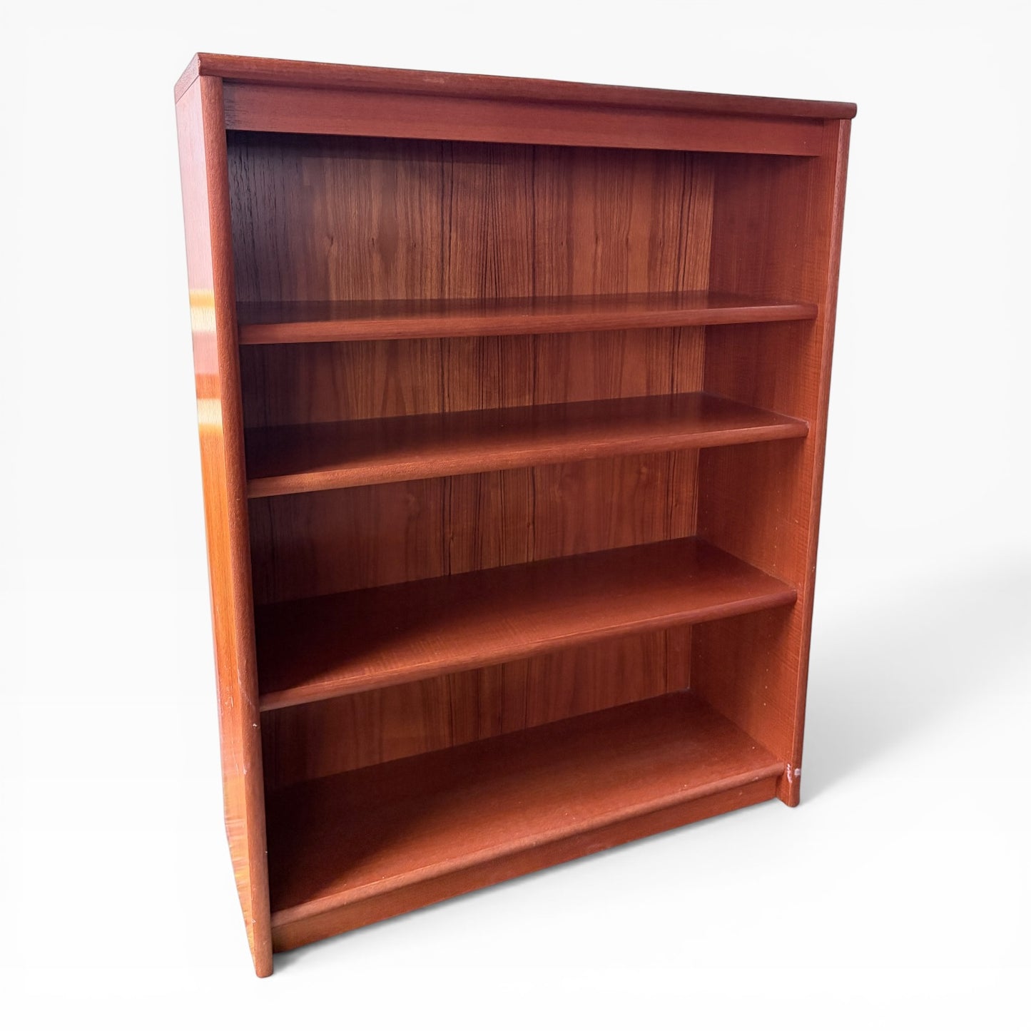 Mid-Century Danish Teak Compact Bookcase