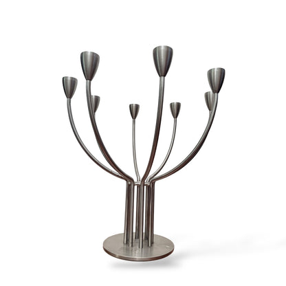 Knut & Marianne Hagberg for IKEA “Stockholm” Steel Candelabra, 1999 — view 4