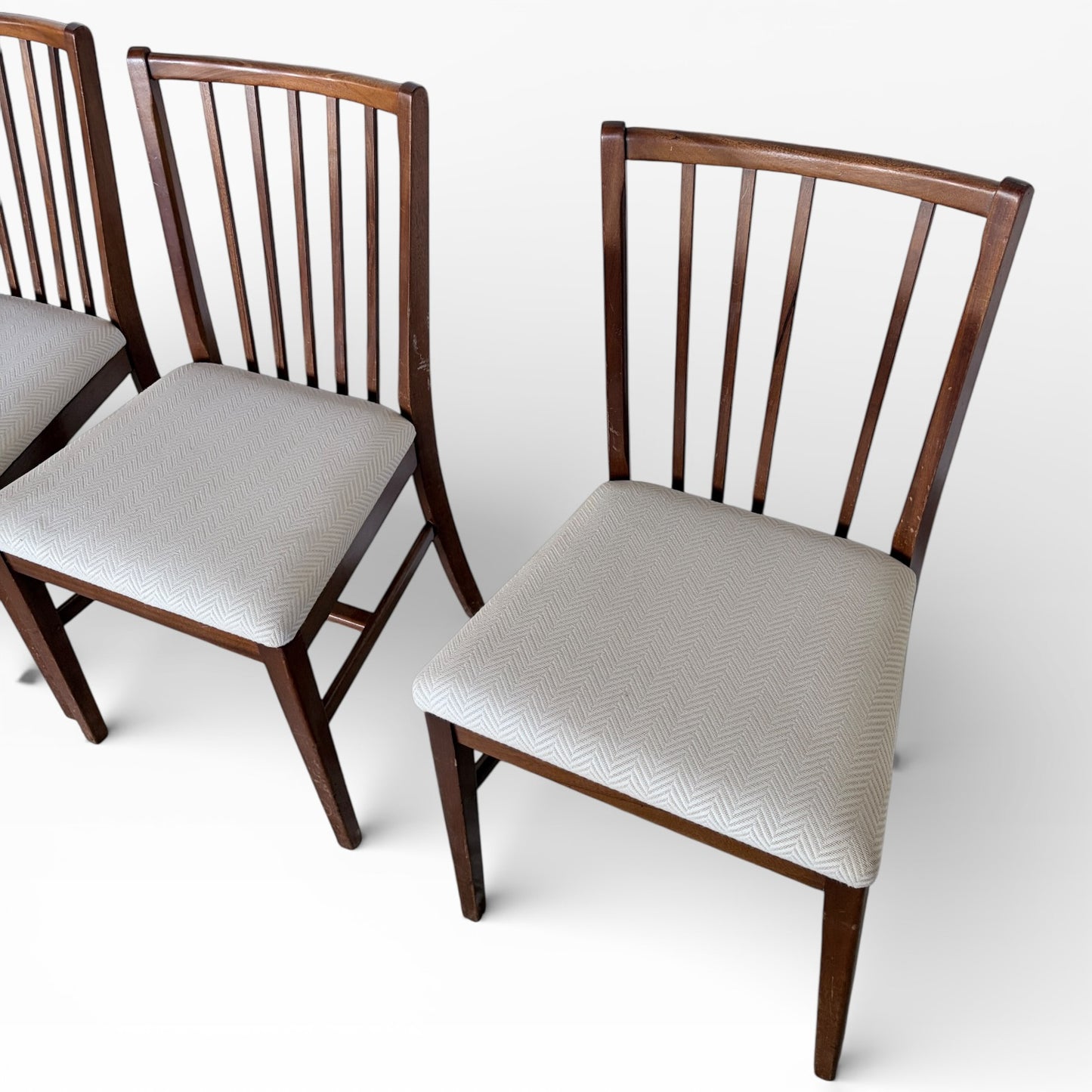 Morris of Glasgow Mid Century Dining Chairs – Set of Four