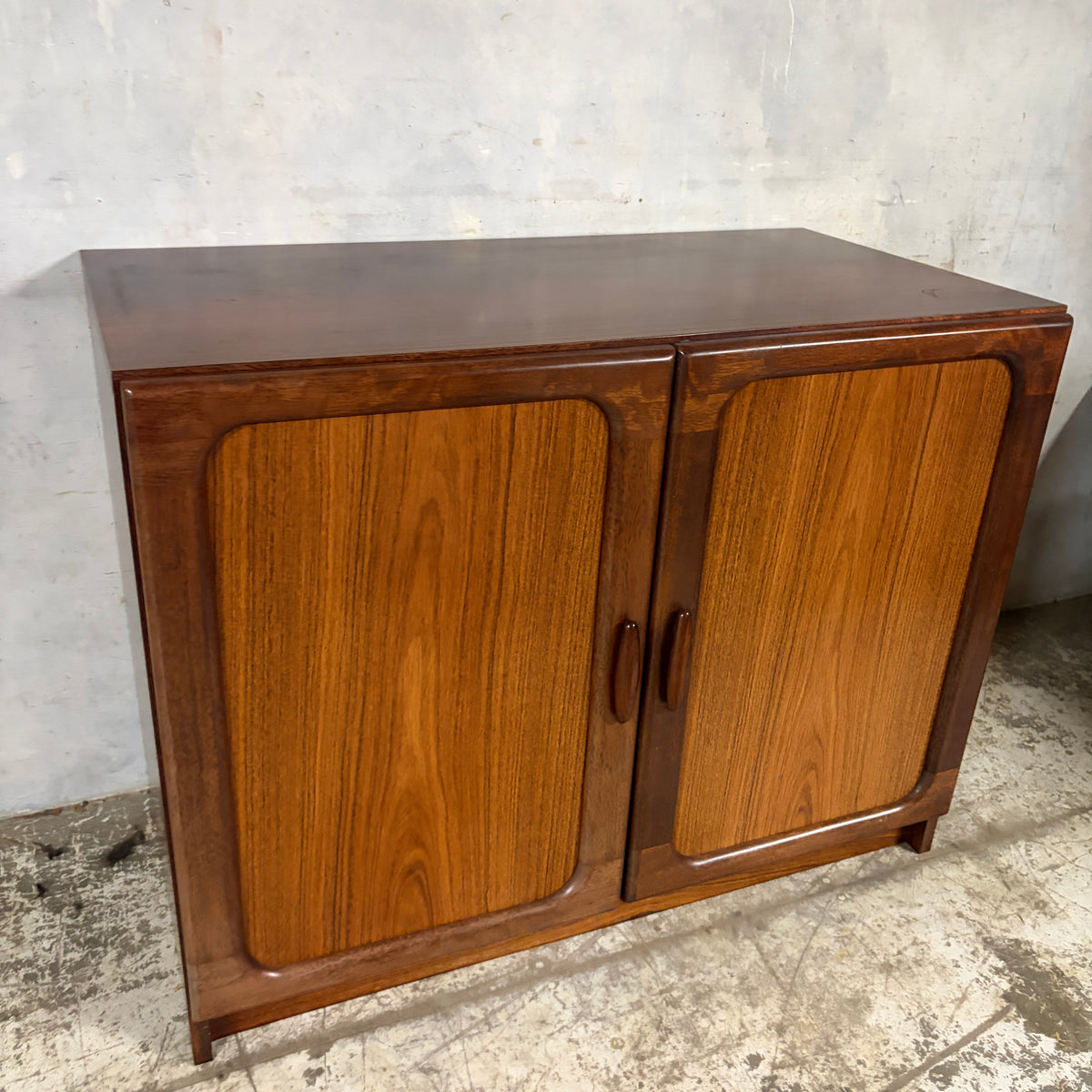Mid Century Danish Rosewood Compact Sideboard by Dyrlund