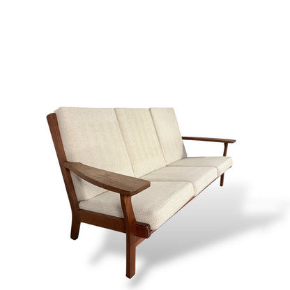 Three-Seater Sofa by Hans Wegner – Danish Mid-Century Vintage Teak