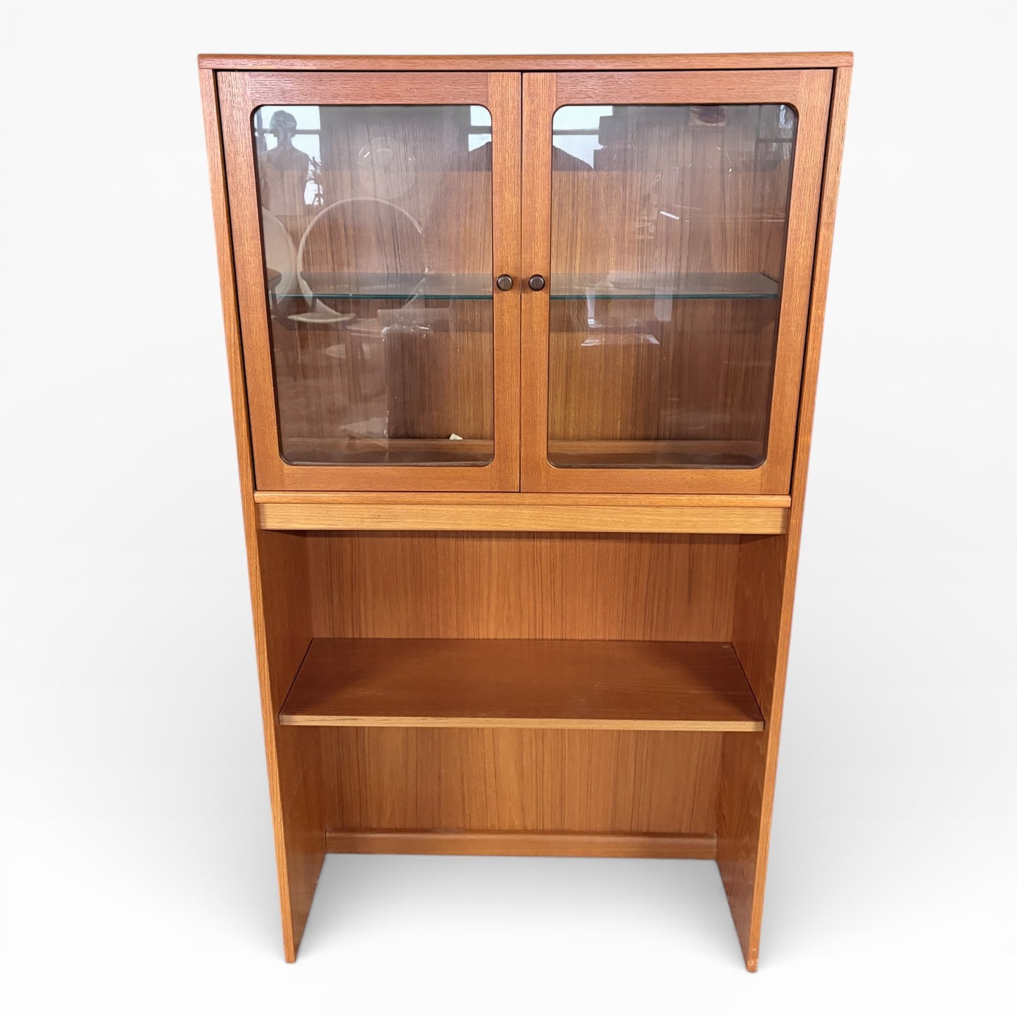G Plan Mid-Century Teak Bookcase Display Cabinet