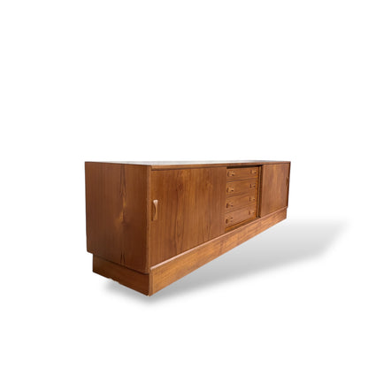 Clausen & Son Danish Teak Sideboard — Mid-Century Modern, Long Low Storage — view 9