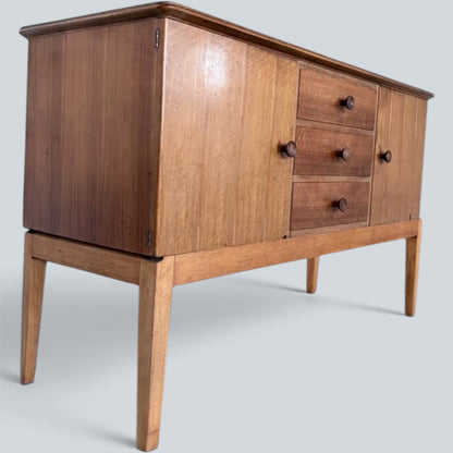 Mid Century Gordon Russell of Broadway Walnut Sideboard Cabinet