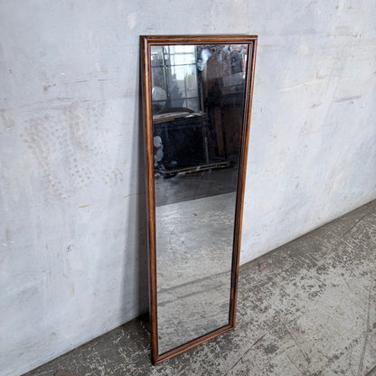 Antique Arts and Crafts Oak Mirror