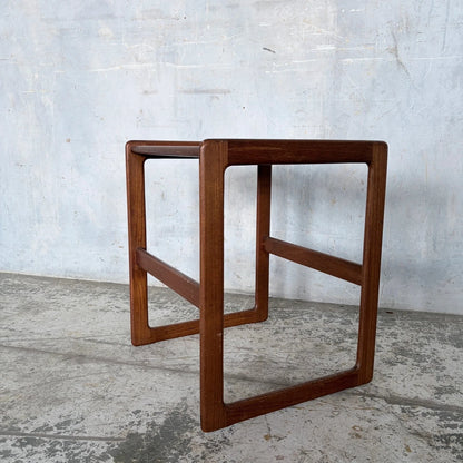 Mid Century Teak Quadrille Bedside Table - image 5