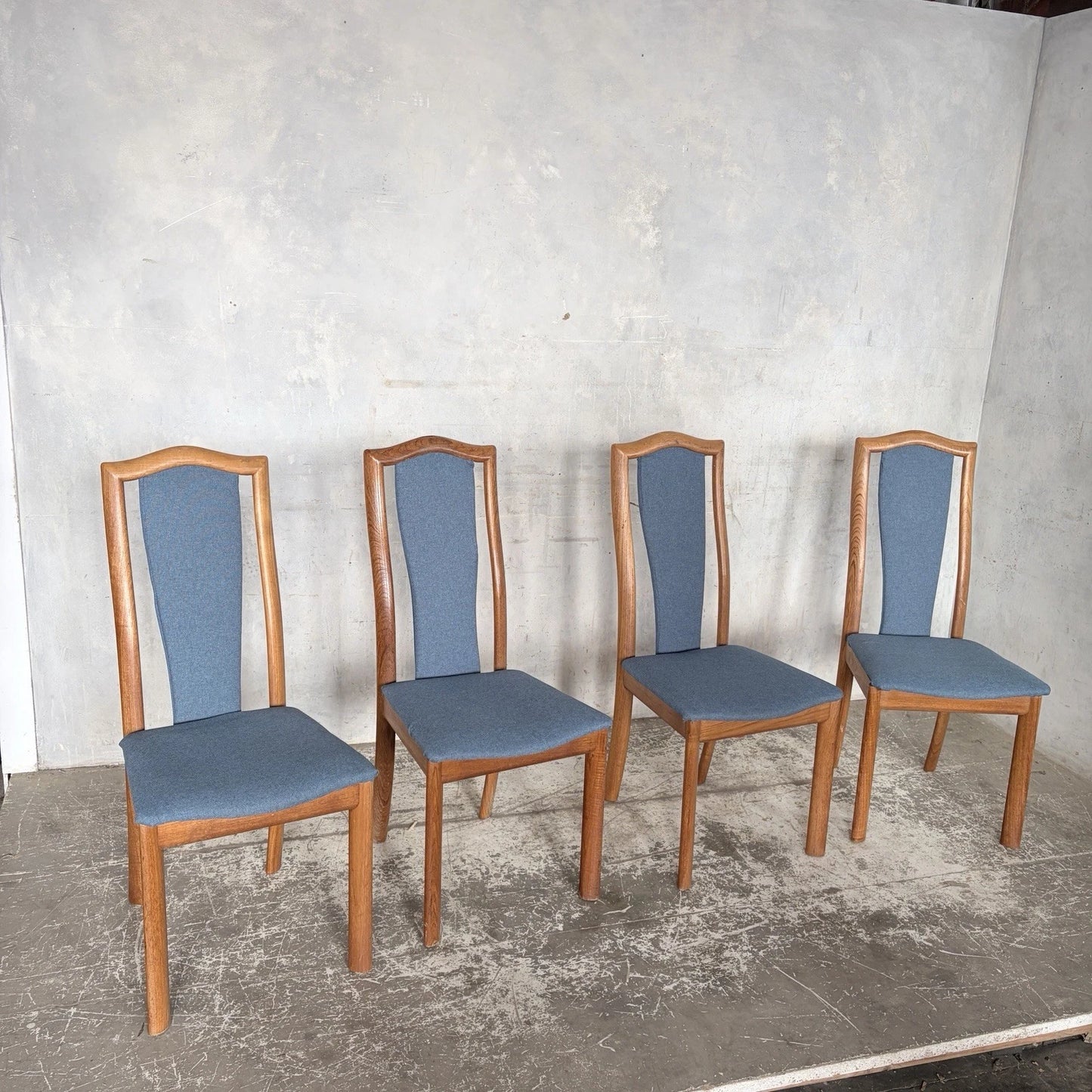 Skovby Danish teak and oak dining chairs – view 6