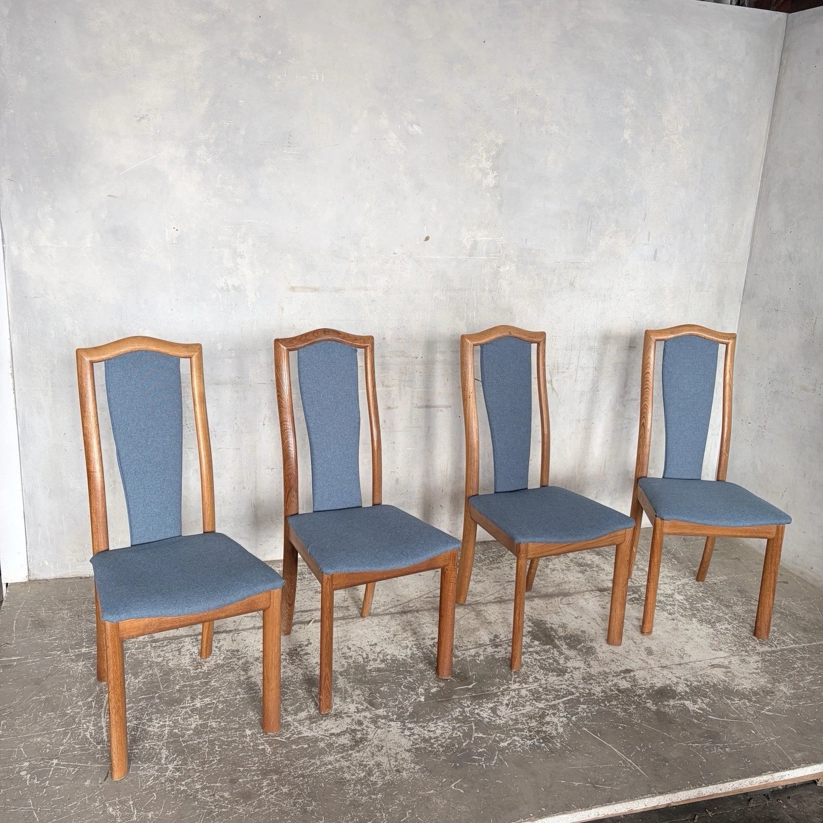 Skovby Danish teak and oak dining chairs – view 6