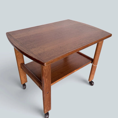 Brdr. Furbo Danish teak drinks trolley – view 2