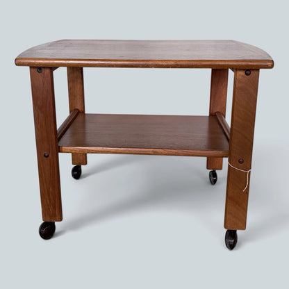 Brdr. Furbo Danish teak drinks trolley – view 4