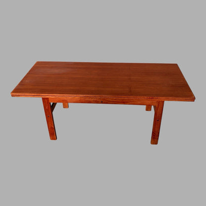 Mid-Century Danish Metamorphic Teak Elevator Dining Table - view 2