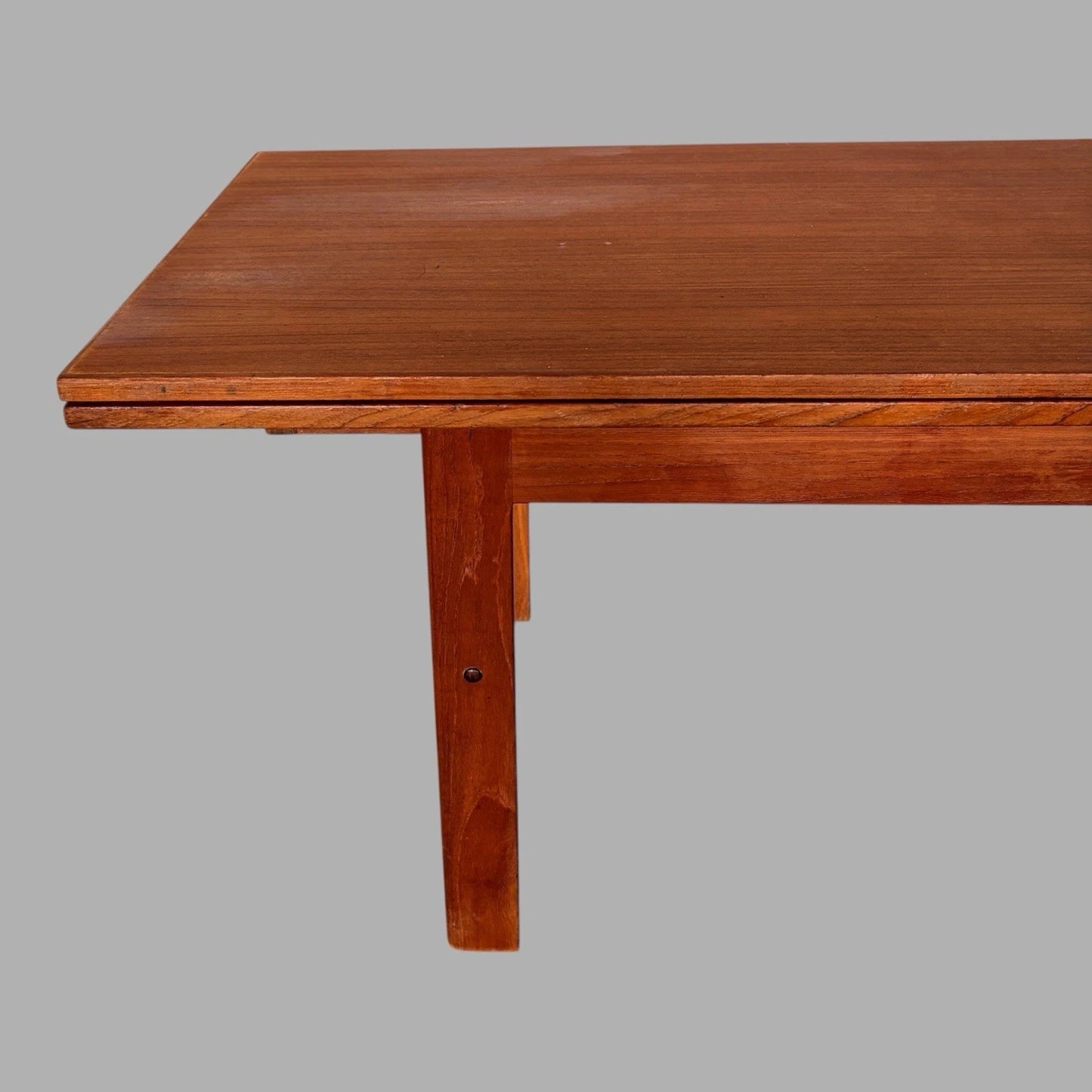 Mid-Century Danish Metamorphic Teak Elevator Dining Table - view 3