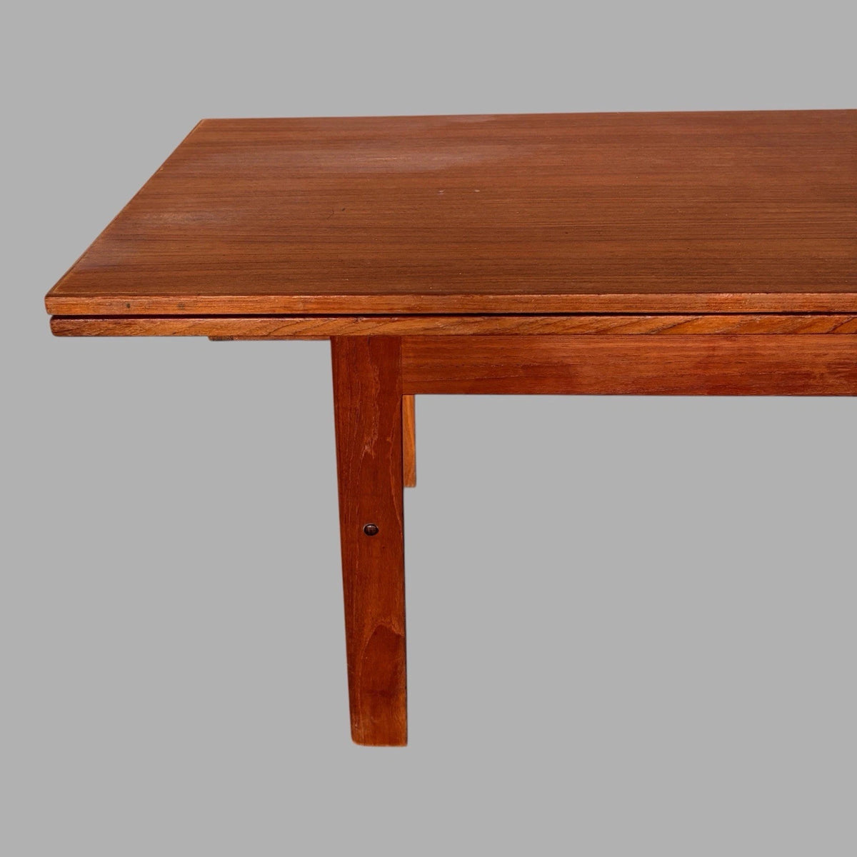 Mid-Century Danish Metamorphic Teak Elevator Dining Table - view 3
