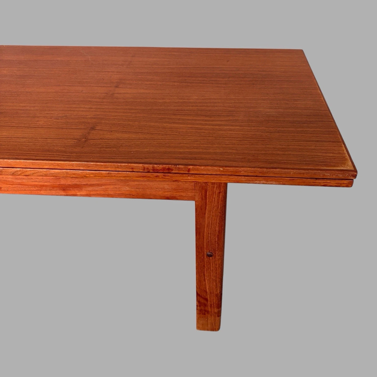 Mid-Century Danish Metamorphic Teak Elevator Dining Table - view 4