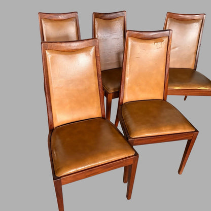 G Plan Mid-Century Dining Chairs – Set of 6 with 2 Carver Armchairs - view 6